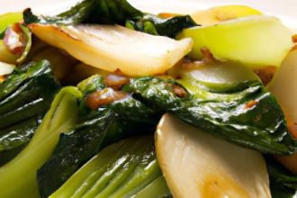 Sizzling Sautéed Pak Choi: A Crisp & Flavorful Delight