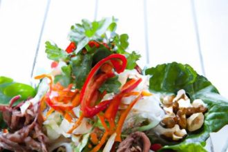 Thai Beef Salad: A Zesty Fusion of Fresh Flavors and Spice