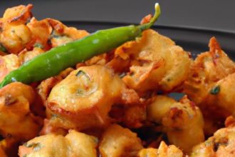 Crispy Onion Bhajis: A Flavorful Indian Snack Delight