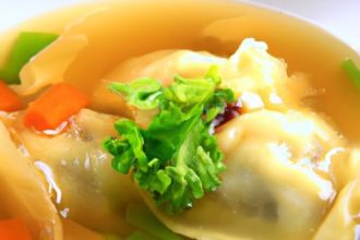 Wonton Egg Drop Soup: A Comforting Twist on Classic Flavors