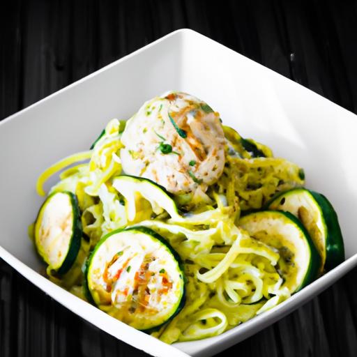 Zesty Turkey ⁢Meatballs Meet ‍fresh zucchini Noodle Delight