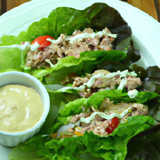Fresh & Flavorful Tuna Salad Lettuce Wraps: A Healthy Twist
