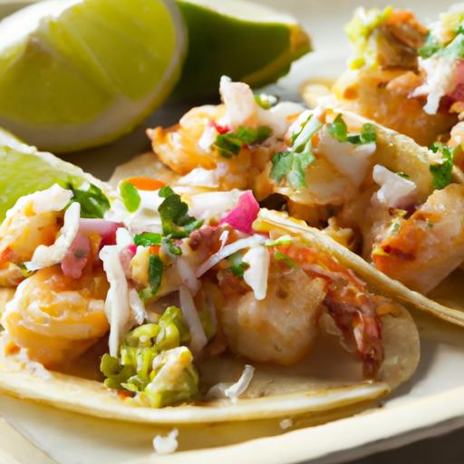 Zesty Shrimp Tacos with Lime: A Flavorful Fiesta Recipe