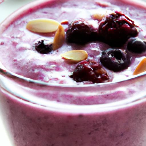 Boost ‍Your ⁣Morning: Nourishing Berry Almond​ Milk Smoothie
