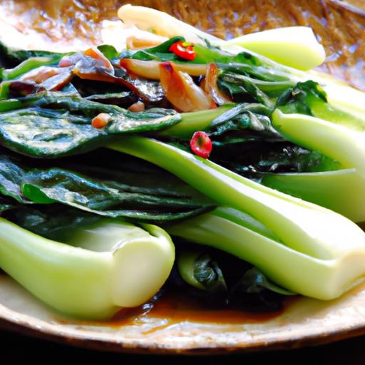 Sizzling Sautéed⁤ Pak Choi: A ⁤Crisp & Flavorful Delight