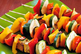 Sizzling Grilled Veggie Skewers: A Colorful Summer Treat