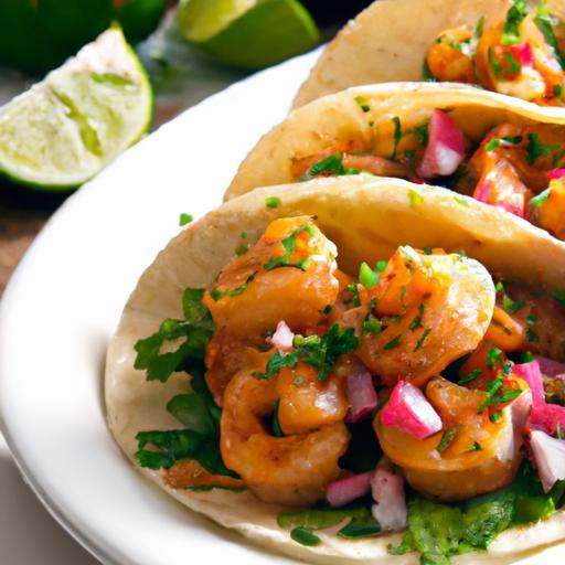 Zesty Shrimp Tacos with Lime: A Flavorful Fiesta Recipe
