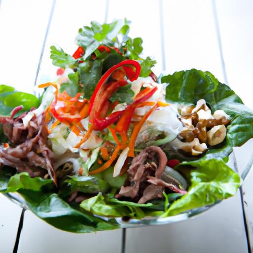 Thai Beef Salad: A Zesty Fusion of Fresh Flavors and Spice